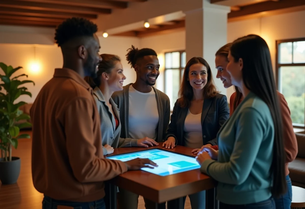 bornes interactives accueil