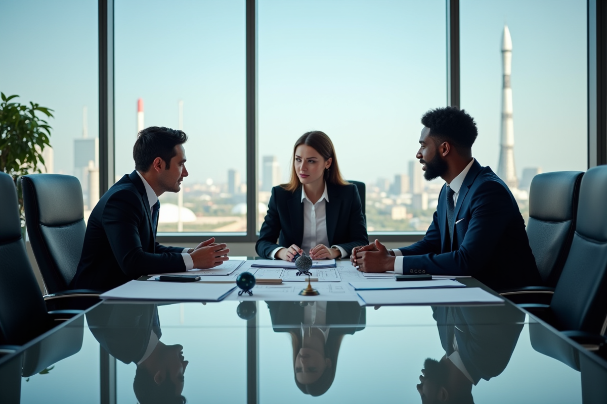 Réunion de dirigeants de l